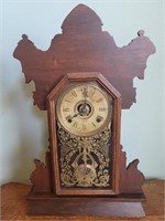 Seth Thomas Antique Gingerbread Clock w/ Key