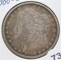 1900-O Morgan Silver Dollar.