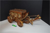 Wood Stagecoach Model