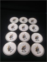 New England Collector's Society Mini Hummel Plates