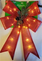 Holiday Style LED lighted bow