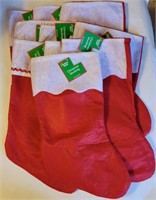 Holiday Style 18" Christmas stocking x10