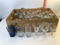 Assorted Stemware, Dessert Cups & Glasses