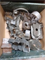 Box Lot of Vtg. Metak Cookie Cutters