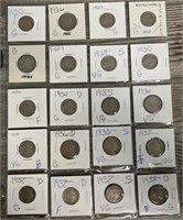 (20) Buffalo Head Nickels #3