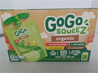 **BB: 5/24** Gogo squeeze organic applesauce
