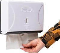 (P) Mind Reader Paper Towel Dispenser, Tri-Fold To