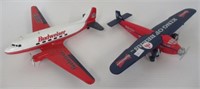 (2) Diecast Budweiser Airplanes. Note: One is