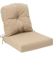 QILLOWAY Outdoor/Indoor Deep Seat Cushions for