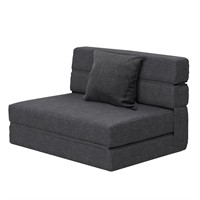ANONER Fold Sofa Bed Couch Memory Foam with Pillow