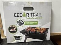 Cedar Trail Folding Portable Grill