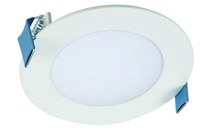 Halo HLB4 Series Matte White 4 in. W LED Canless