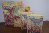 Set Of Butterfly Nesting Book Boxes