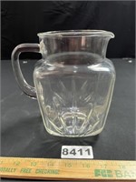 Federal Glass Star Water Pitcher