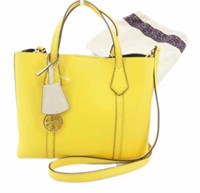 Tory Burch Yellow Leather 2 Way Shoulder Bag