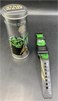 Yoda Count Dooko Watch and Canister - Star Wars