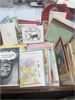 500+ Miscellaneous Greeting Cards Unused