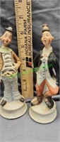 Vintage Hobo Clowns Figurine From Price Products
