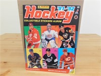 1991-92 Panini Hockey Collectible Sticker Album