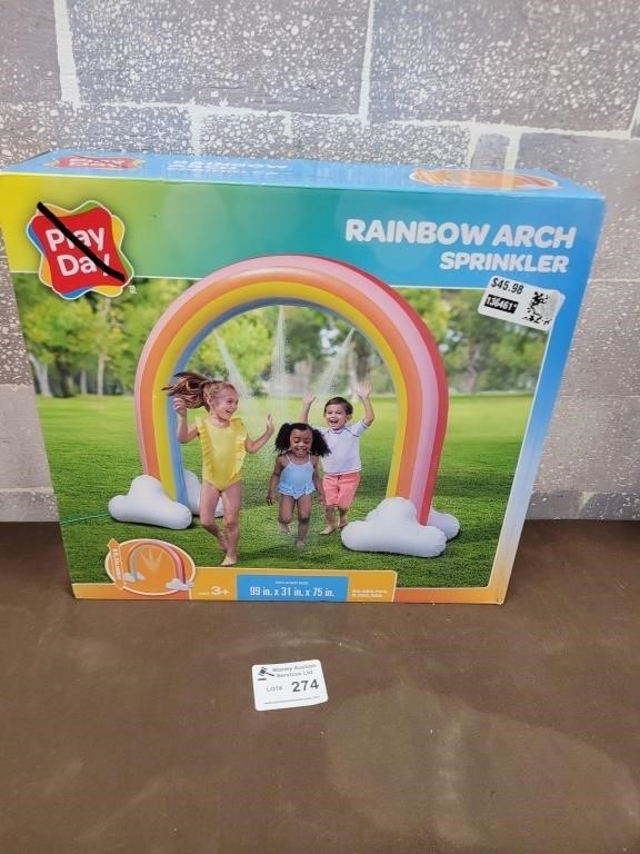 New Rainbow arch sprinkler 99"x31"x75"