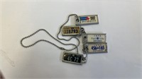 War Amps mini license plates
