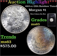 *Highlight* 1883-cc GSA HOARD Morgan $1 Grades Sel
