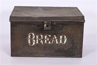 Antique Tin Bread Box