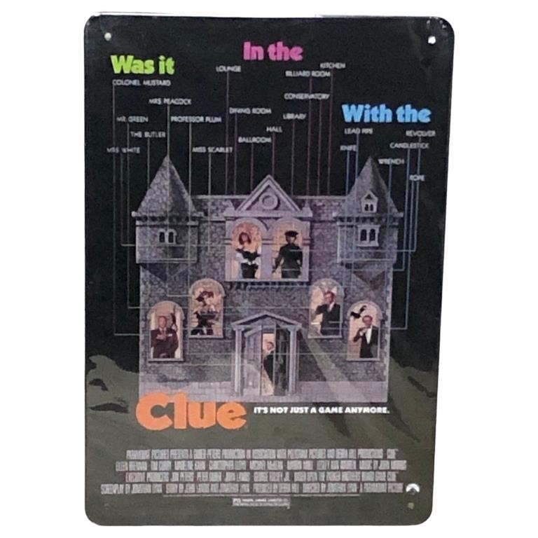 Clue Cover 8x12, come in protective sheet