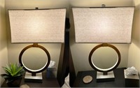 Circle Table Lamps