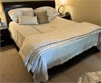 Sleigh Style Bed Frame