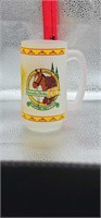 Vintage 113th Kentucky Derby 1987 frosted mug