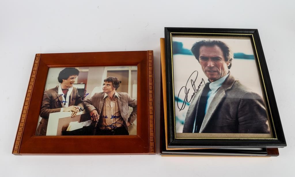 Lot of 6 Hollywood / Entertainment Signed Photos