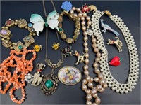 Vintage jewelry lot western germany more
