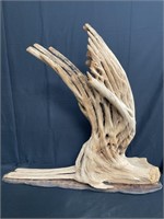 Vintage driftwood abstract sculpture