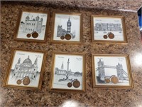 Coins w/ Pictures of England