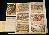 Old Time Circus Posters Authentic Reproductions