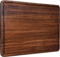 AZRHOM XL Walnut Cutting Board 20x15