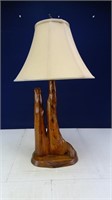 Wood-Like Lamp