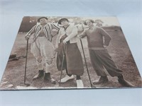 THREE STOOGES GOLFING PICTURE NEW