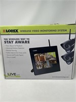 Lorex Wireless Video Monitoring System *open box,
