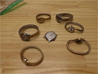 Vintage wristwatch lot.