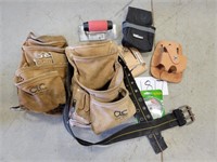 Tool Belt, Attachments, Fishing Line, Trowel