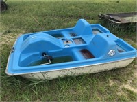 Fiberglass Paddle Boat