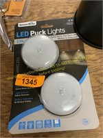LED puck lights motion sensor