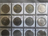 (16) Ike Dollars. Dates: 1971-D, 6-1972,