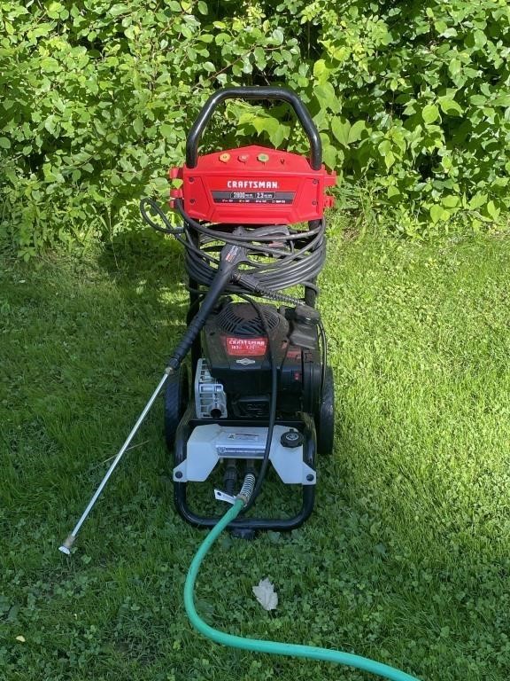 Craftsmen 2800 PSI pressure washer non tested