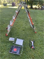 Little giant ladder system with attachments