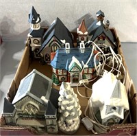 Christmas village pieces