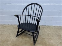 Wooden Spindle Back Rocking Chair