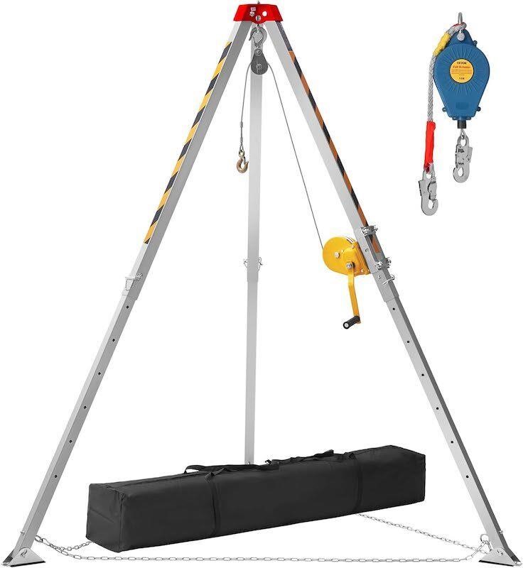 $349 VEVOR Confined Space Tripod Kit, 7'